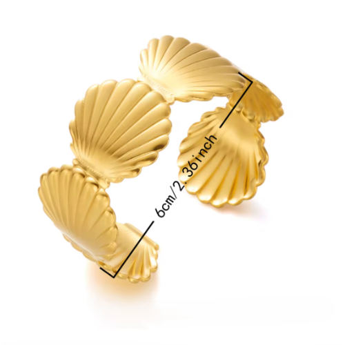 Shell Cuff Bracelet