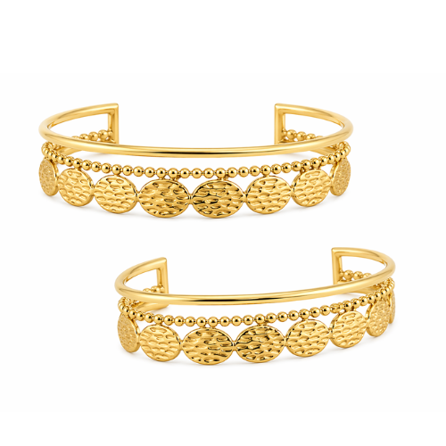 Layered Cuff Bracelet