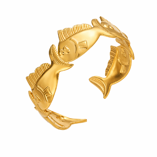 Fish Cuff Bracelet