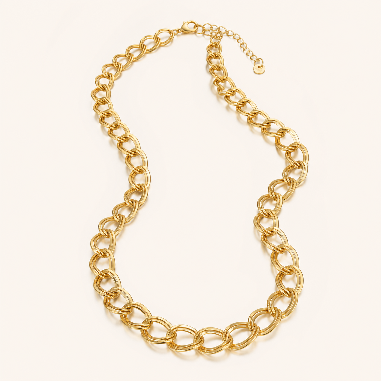 Chunky Gold Link Necklace