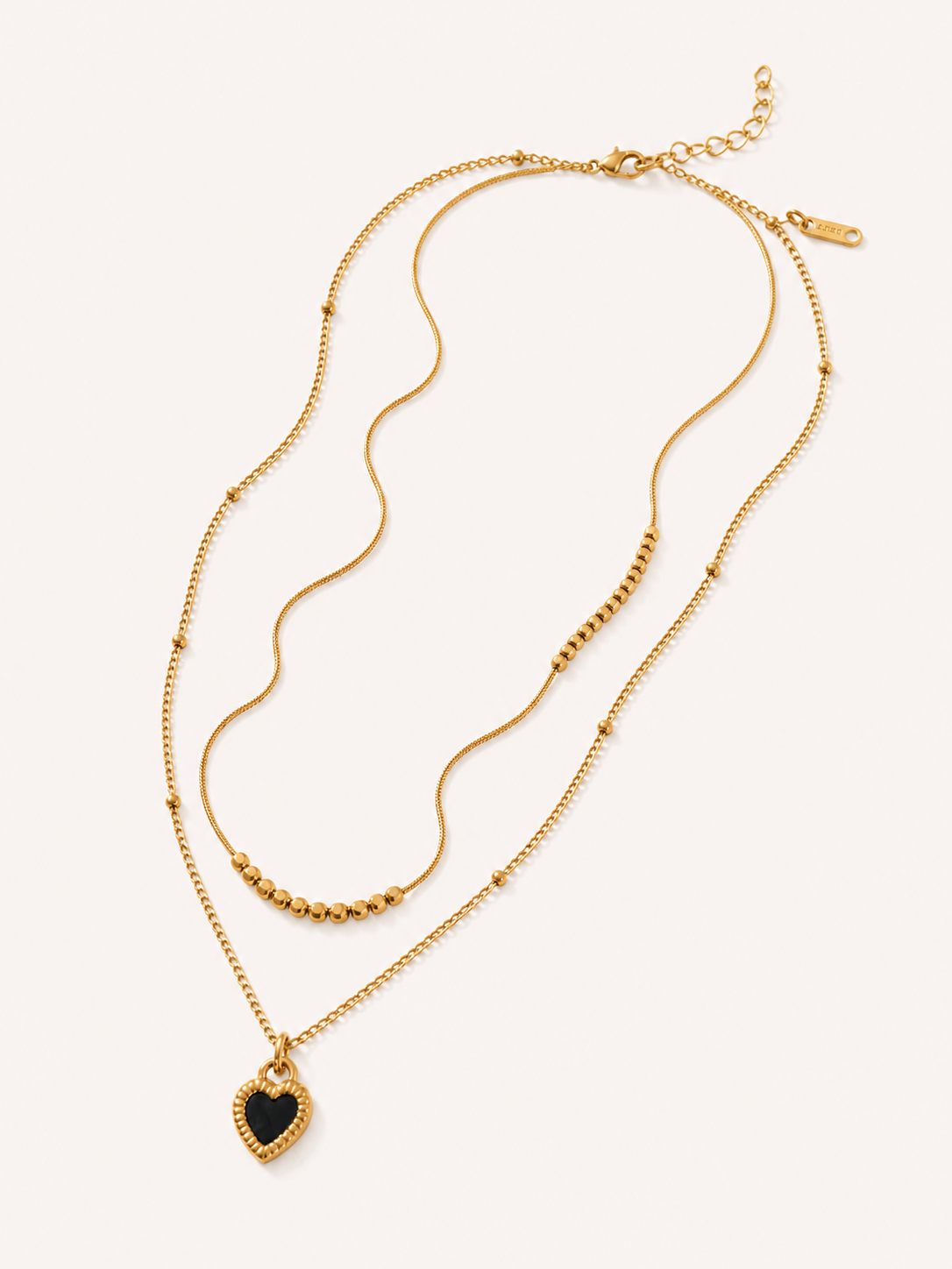 Reversible Heart Necklace