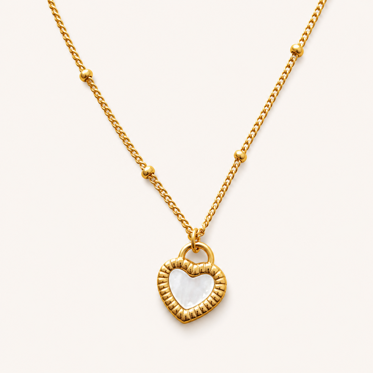 Reversible Heart Necklace