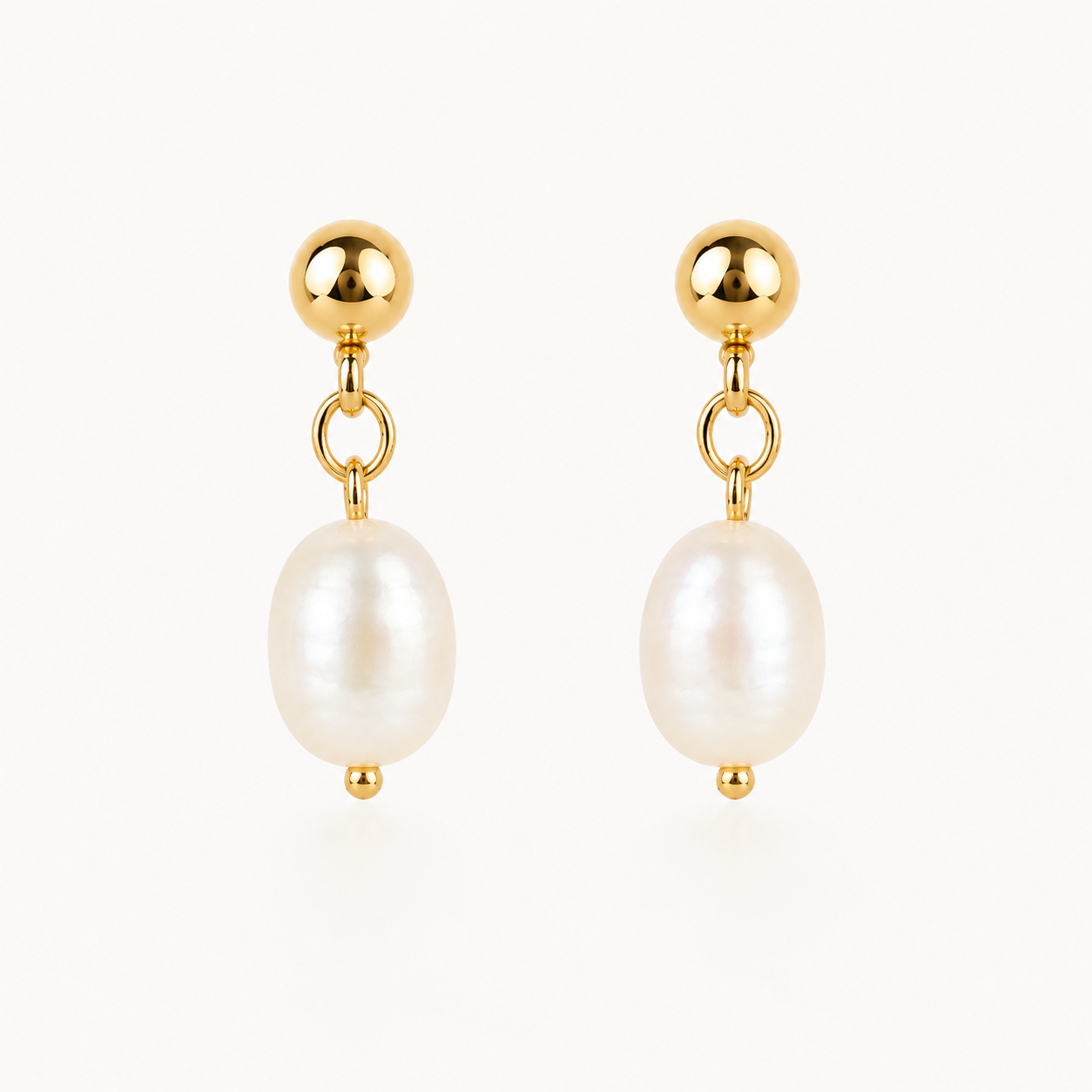 Baroque Pearl Drop Earrings