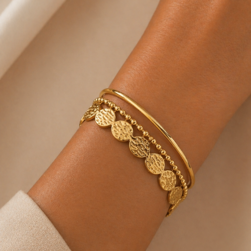 Layered Cuff Bracelet