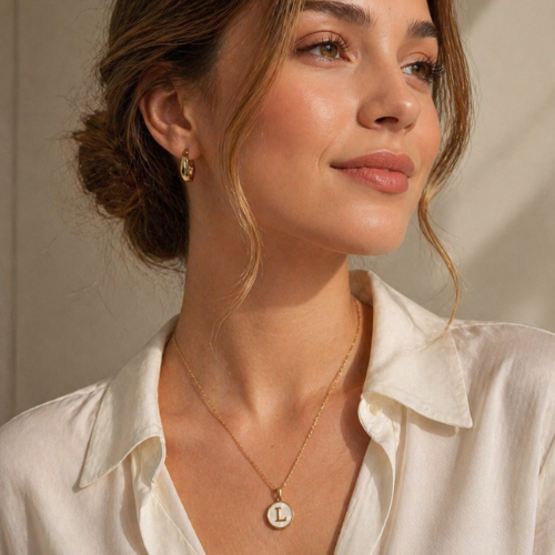 Initial Letter Necklace