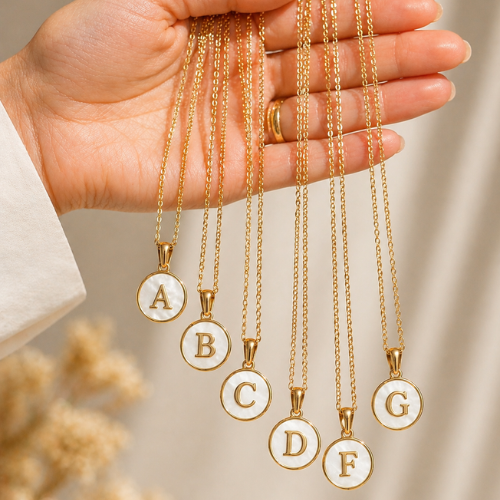 Initial Letter Necklace