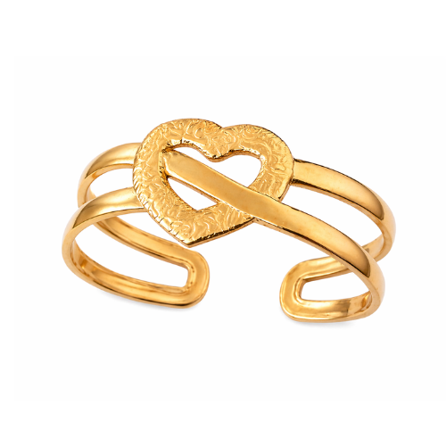 Heart Cuff Bracelet