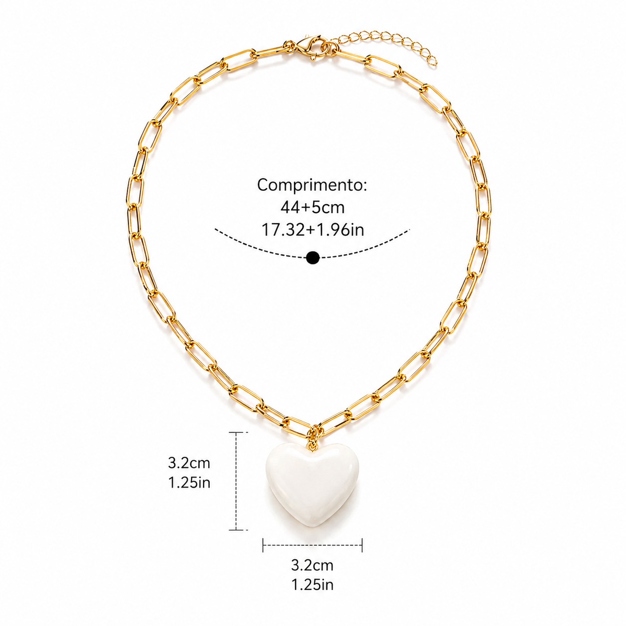Heart Pendant Necklace