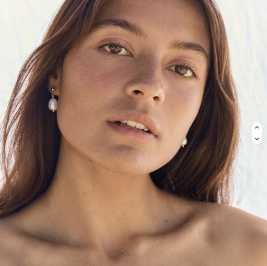 Baroque Pearl Drop Earrings